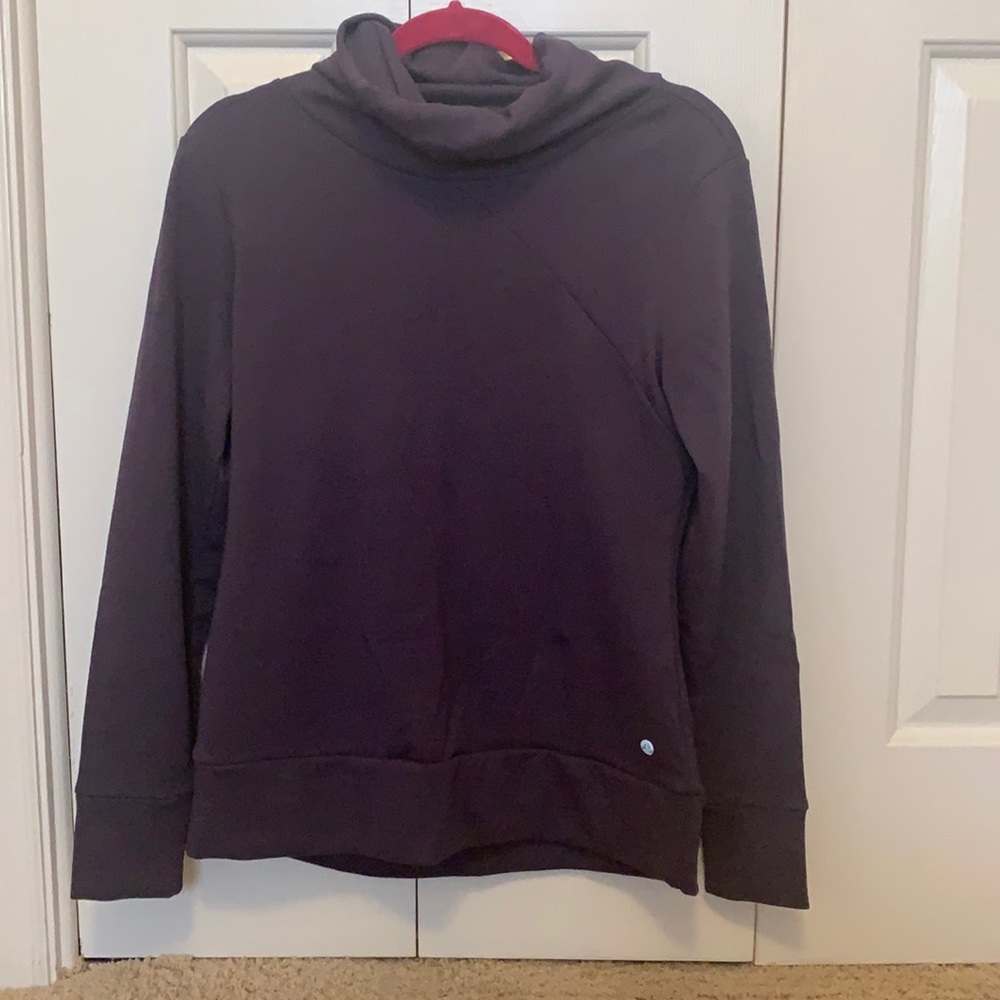Bluish-gray pullover